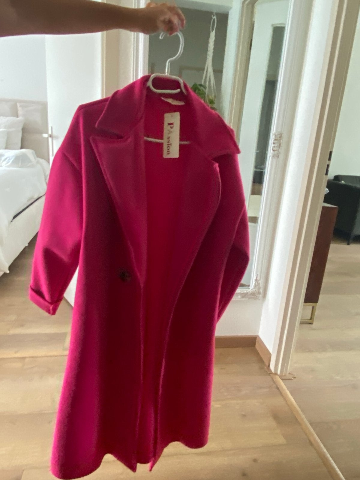 Nieuwe roze winterjas - Maat M, Ophalen of Verzenden, Nieuw, Maat 38/40 (M), Roze