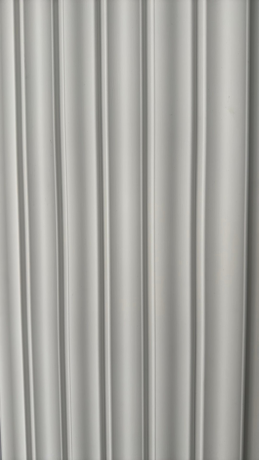 Muur panelen lamellen witte kleur van kunststof voor design, Ophalen, Zo goed als nieuw