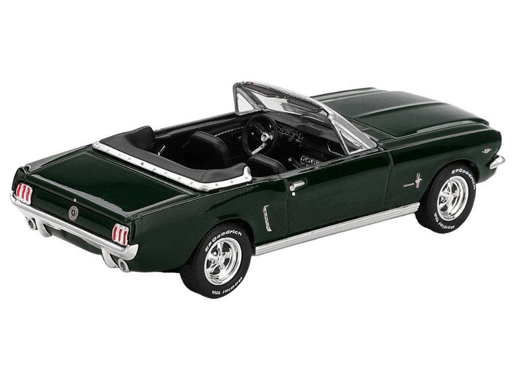 Mini GT 1:64 Ford Mustang Convertible Highland Green 1964, -, Nieuw, Ophalen of Verzenden, Mini GT