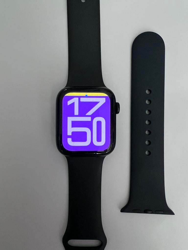 Apple watch SE 44 mm, Gebruikt, Apple Watch ⌚️, IOS, Ophalen of Verzenden