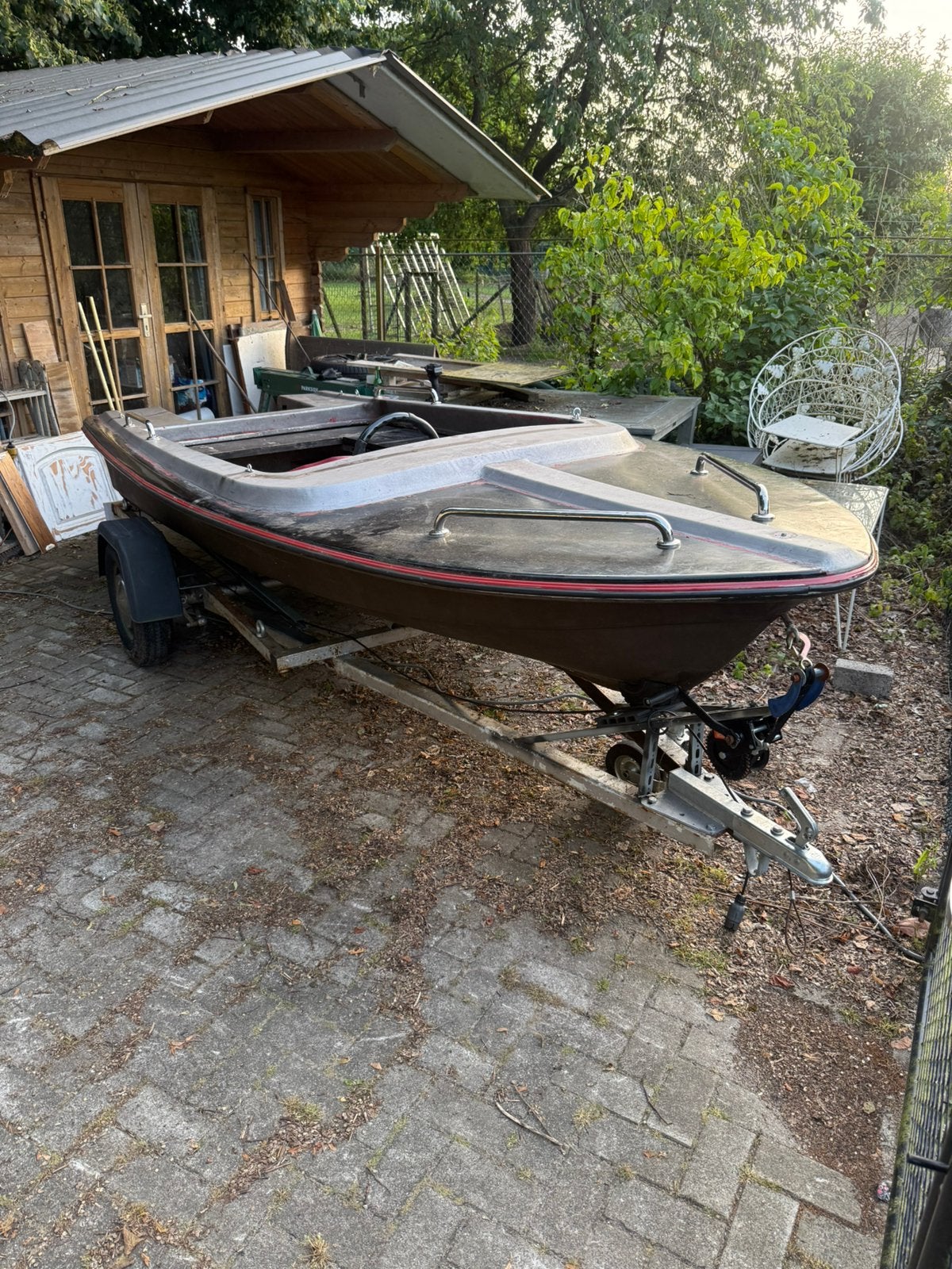 MOET ZSM WEG Speedboot met trailer, en rubberboot vaar klaar, Watersport en Boten, Speedboten, Ophalen, Gebruikt, 2 m, Met afstandsbediening