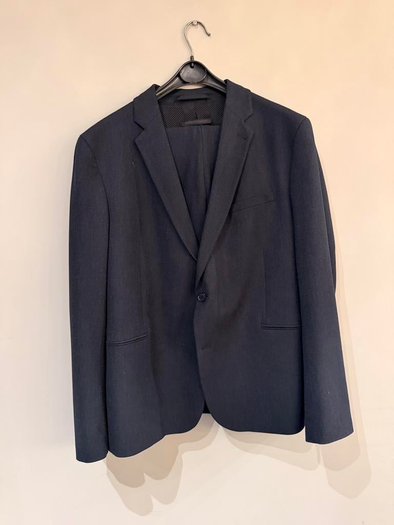 Drykorn Donkerblauwe Blazer - Maat 52, Ophalen of Verzenden, Zo goed als nieuw, Maat 52/54 (L), Blauw