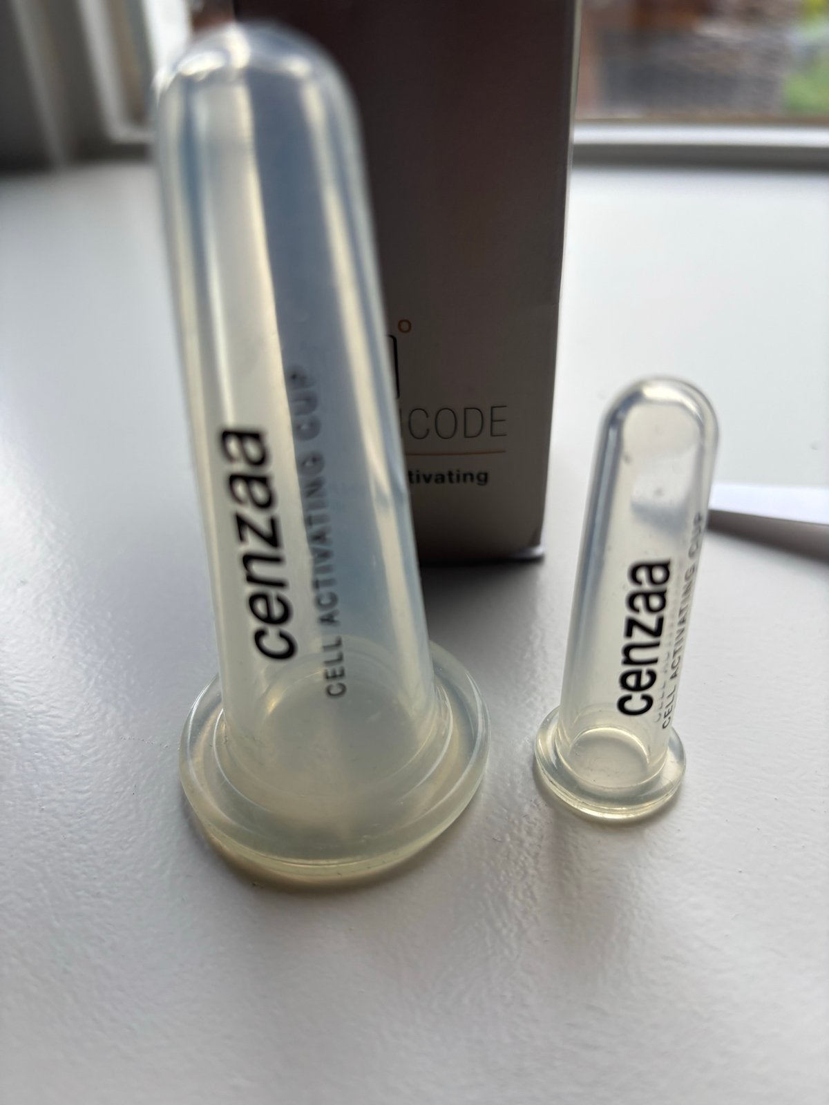 Cenzaa 360 Skincode Cell Activating Cups, Ophalen of Verzenden, Zo goed als nieuw, Gehele gezicht, Verzorging