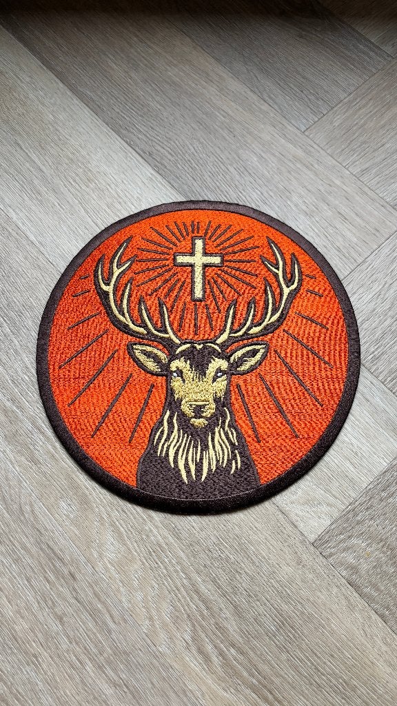 Patch Super strak! 25 cm diameter!!, Overige thema's, Nieuw, Meerkleurig, Ophalen of Verzenden