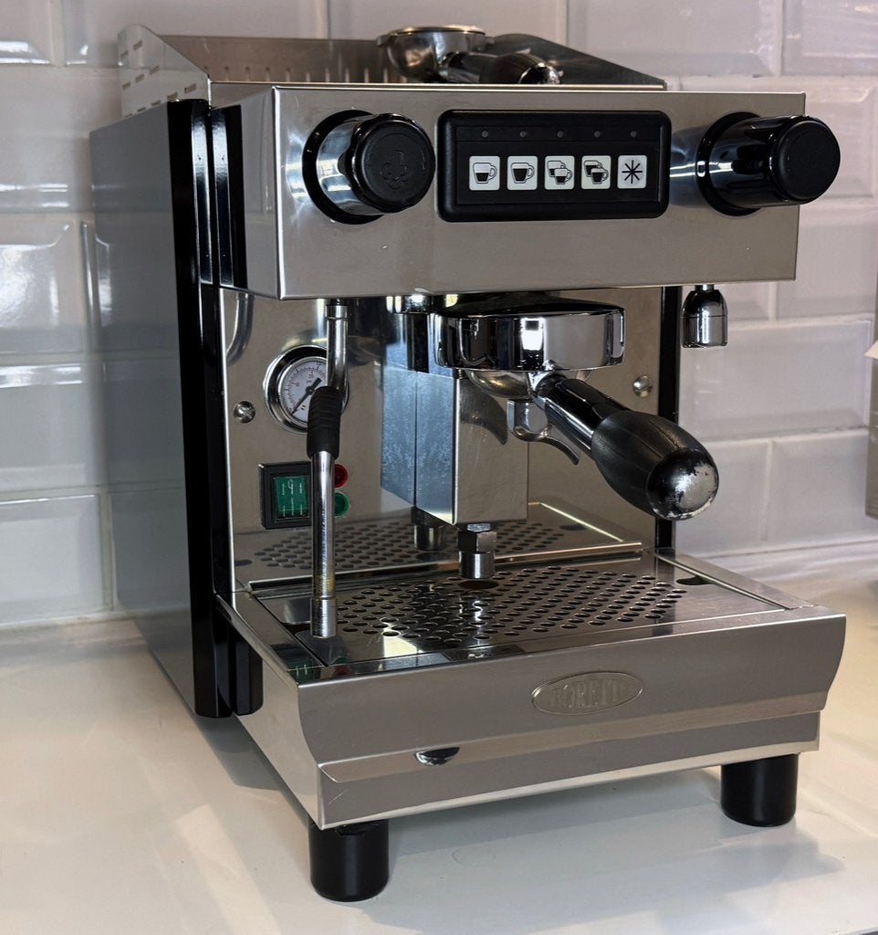 Boretti Barista Espressomachine, Gebruikt, Espresso apparaat, 10 kopjes of meer, Gemalen koffie