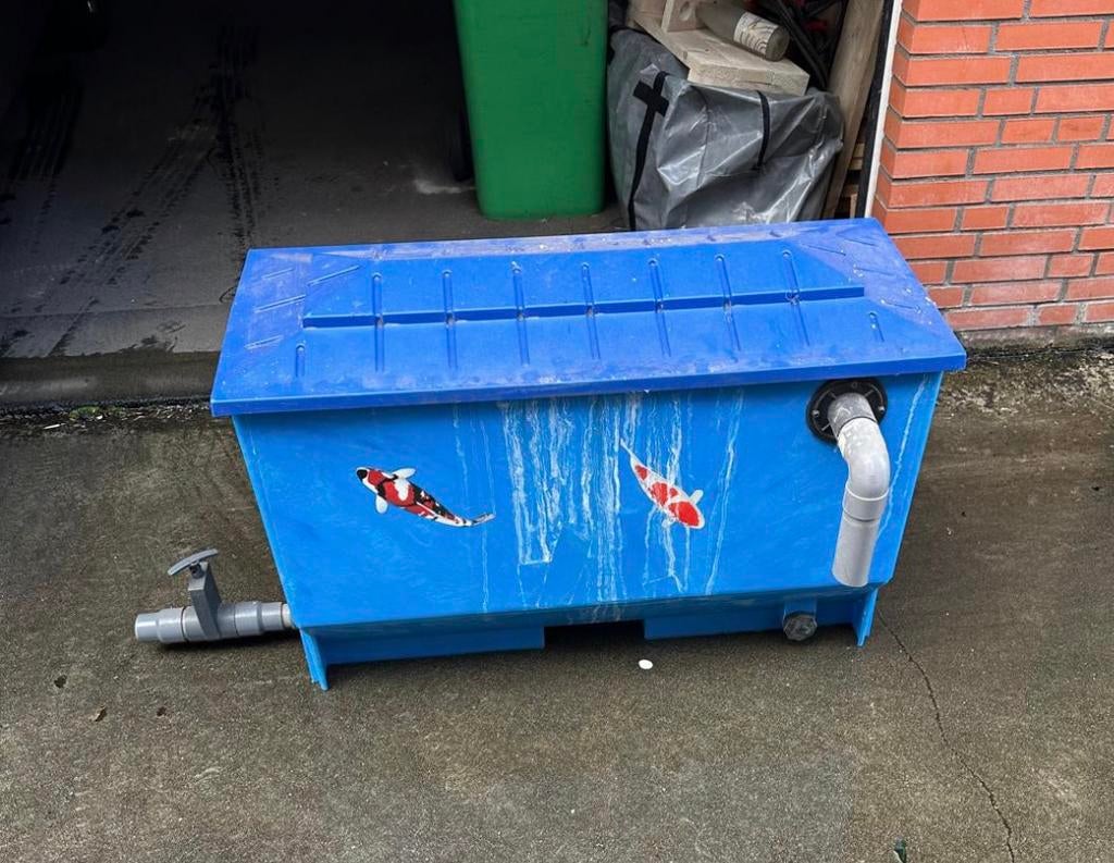 3 kamer filter, 2 pompen en inspectiebak, Tuin en Terras, Vijvers, Ophalen, Gebruikt