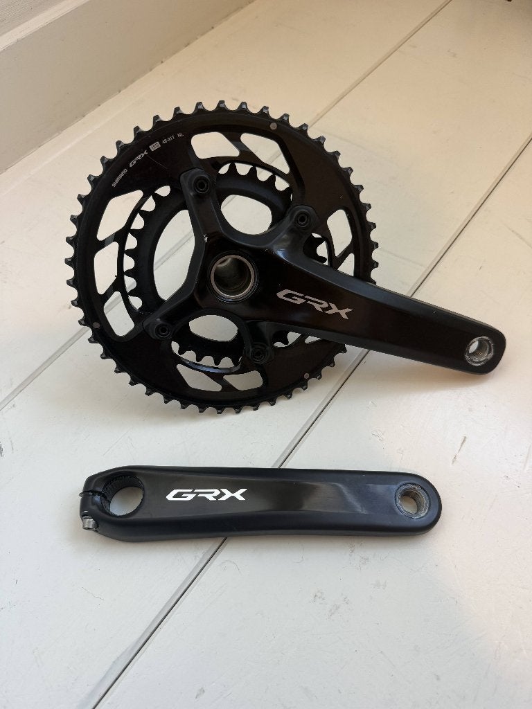 Shimano GRX Crankstel 12S 48-31T, Fietsen en Brommers, Crankstel of Pedalen, Ophalen of Verzenden, Zo goed als nieuw, Aluminium