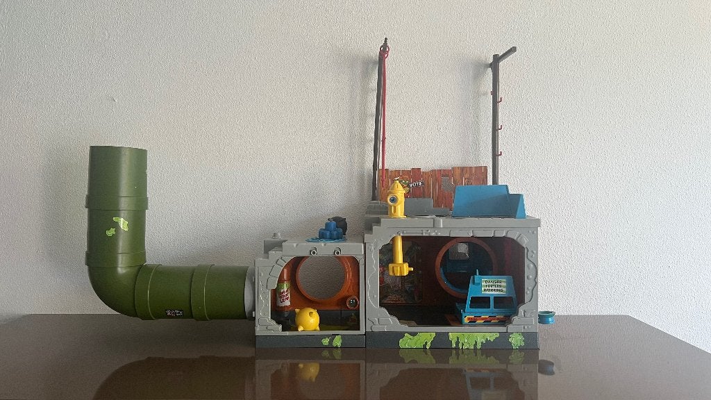 Speelgoed vintage turtles, Verzamelen, Ophalen, Zo goed als nieuw