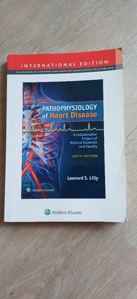 Pathophysiology of heart disease. Leonard S. Lilly, Ophalen of Verzenden, Wolters Kluwer, Beta, WO