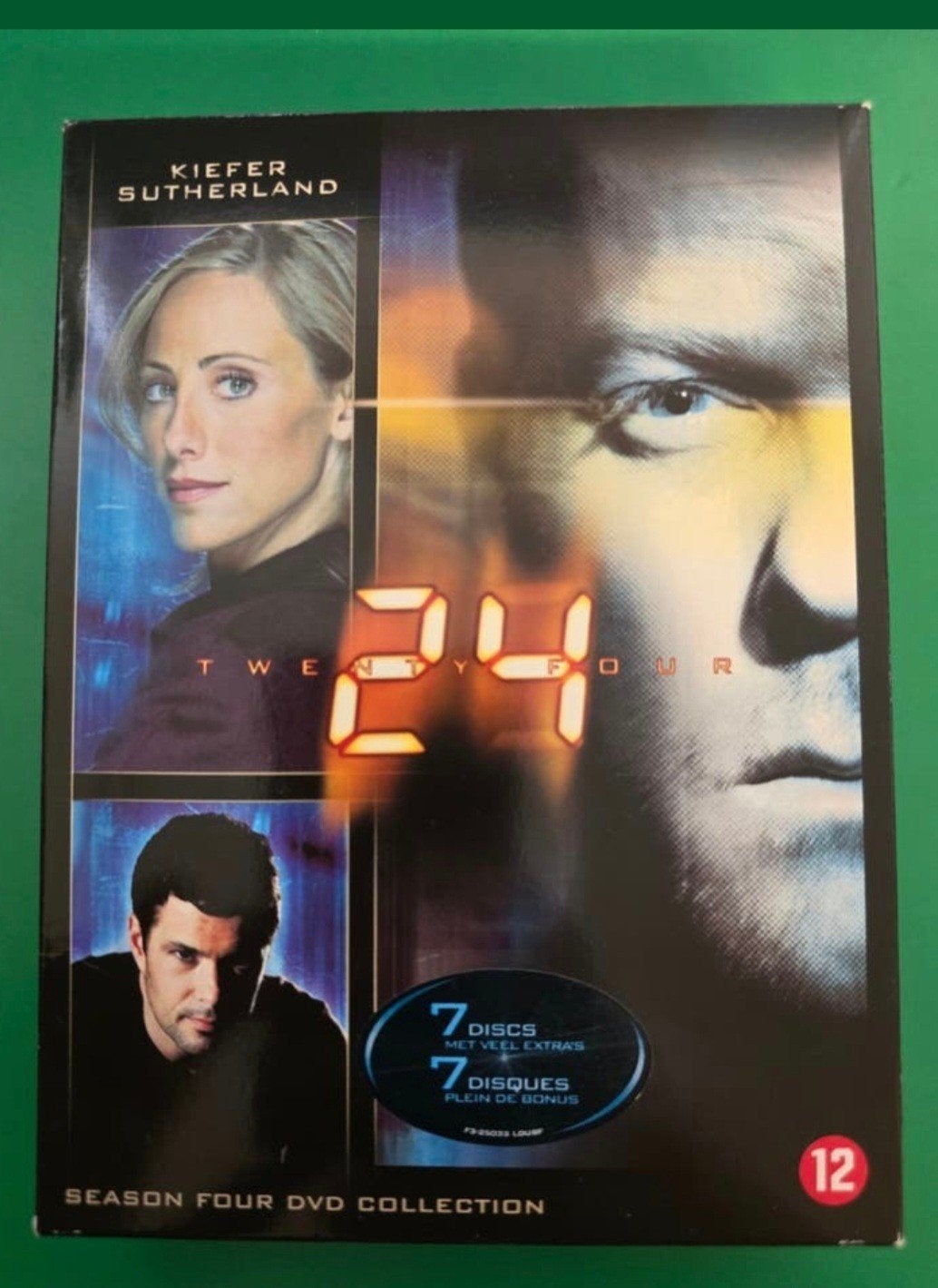 24 - Seizoen 4 DVD Collectie (Kiefer Sutherland), Nederlands, Actiethriller, Ophalen of Verzenden, Inclusief doosje
