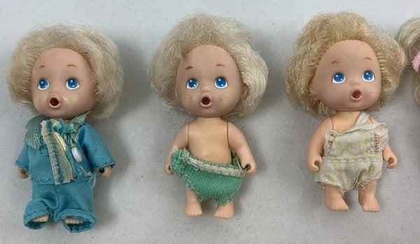 Tyco Quints babypoppen set van 8 figuren, Coolsingel 104, 3011 AG Rotterdam, Netherlands, Verzenden, Overige typen, Zo goed als nieuw