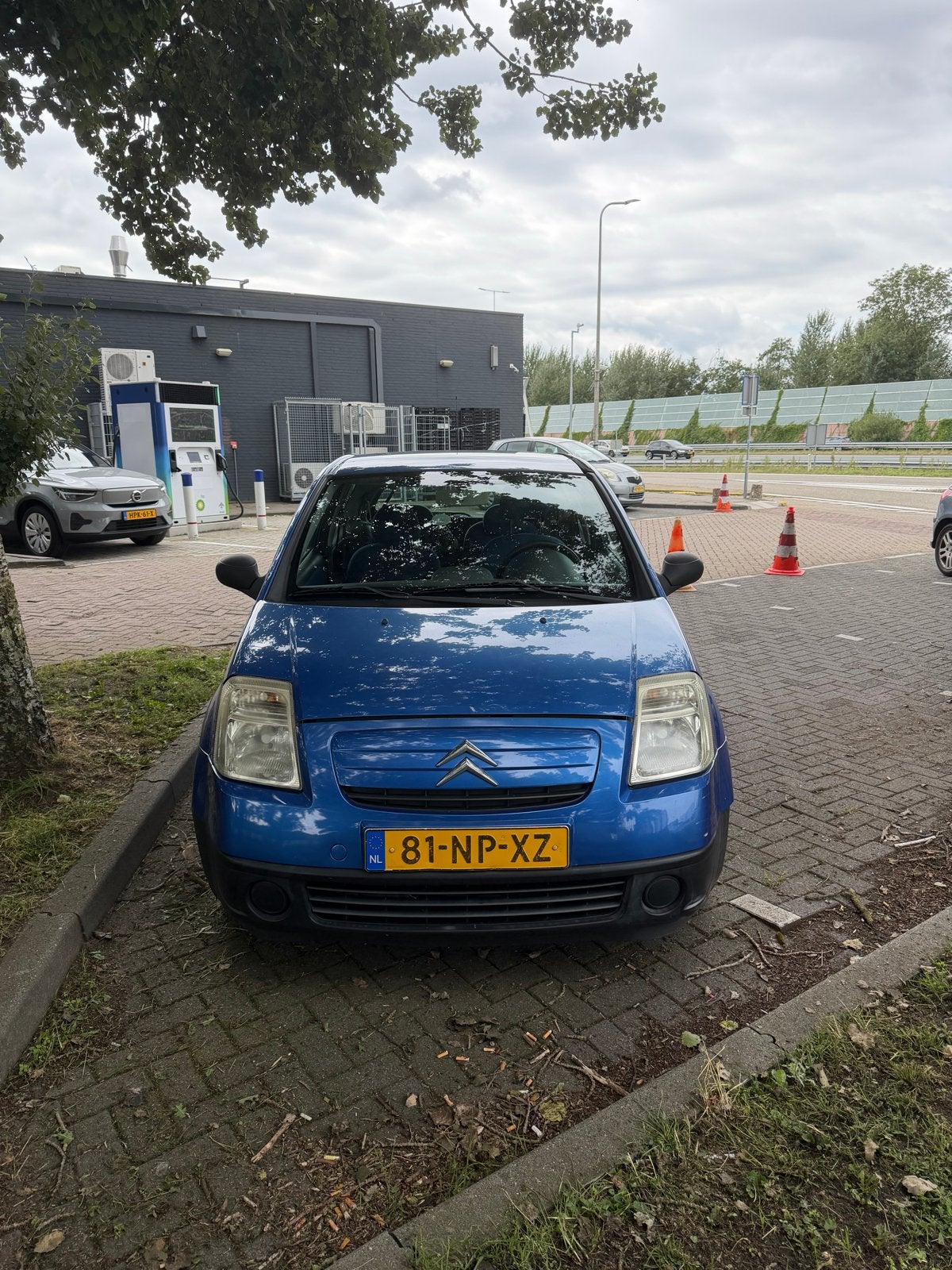 Citroën C2 1.1 I 2004 Blauw, Auto's, Voorwielaandrijving, 525 kg, 31 €/maand, 4 cilinders