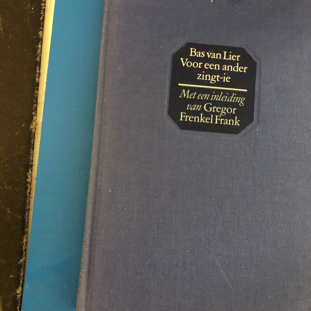 voor een  Ander zingt-ie, Boeken, Ophalen of Verzenden, Zo goed als nieuw, Bas van Lier, Nederland