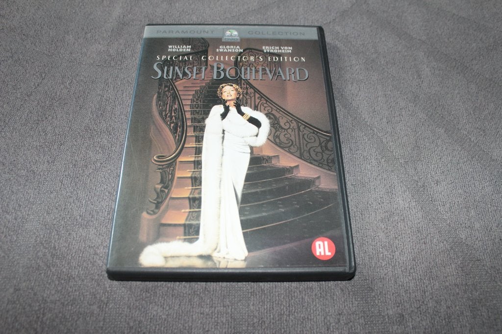 DVD Sunset Boulevard, Alle leeftijden, Nederlands, Ophalen of Verzenden, 1940 tot 1960