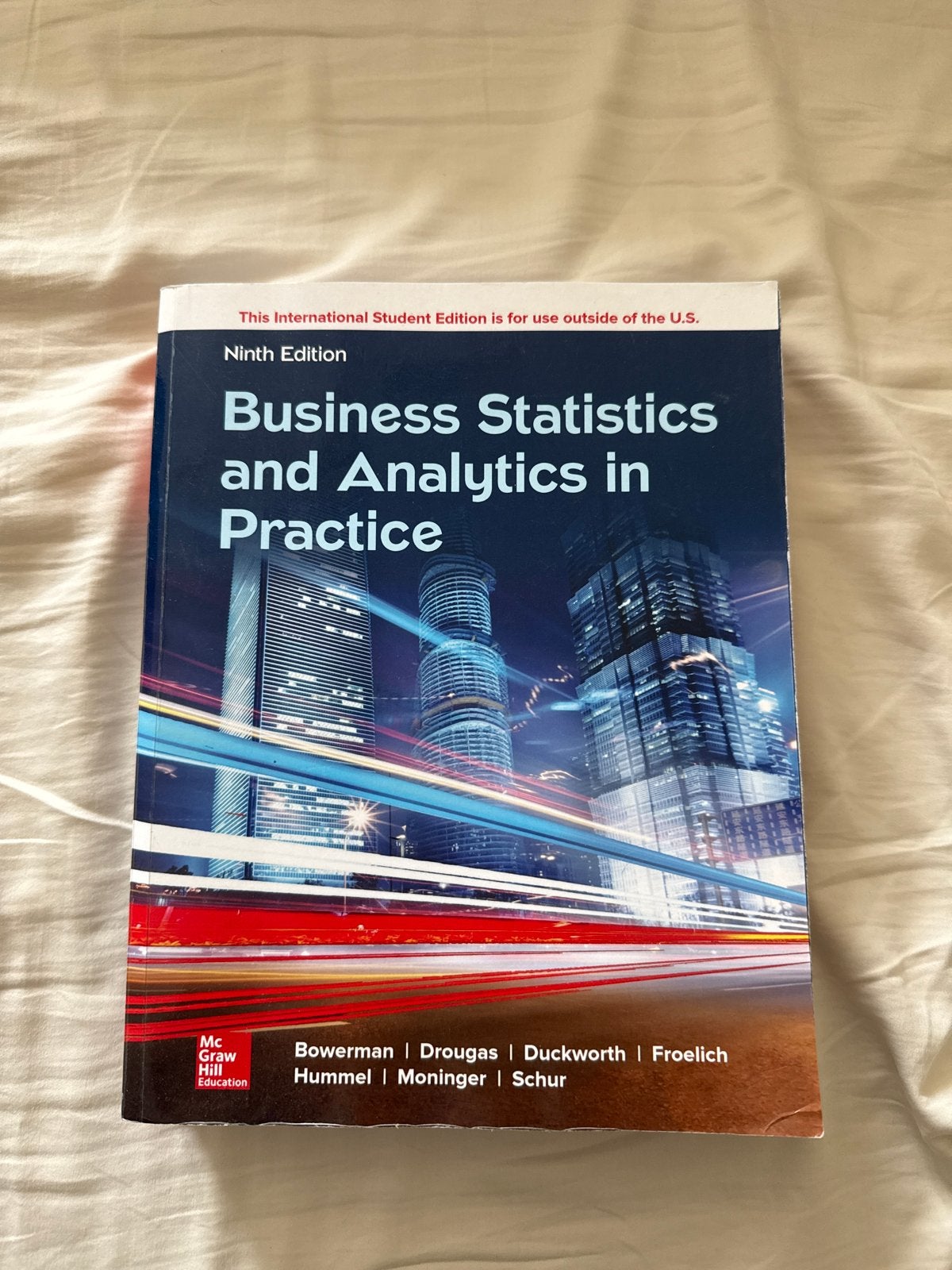 Business Statistics and Analytics in Practice - 9e, Ophalen of Verzenden, Gamma, Zo goed als nieuw, HBO
