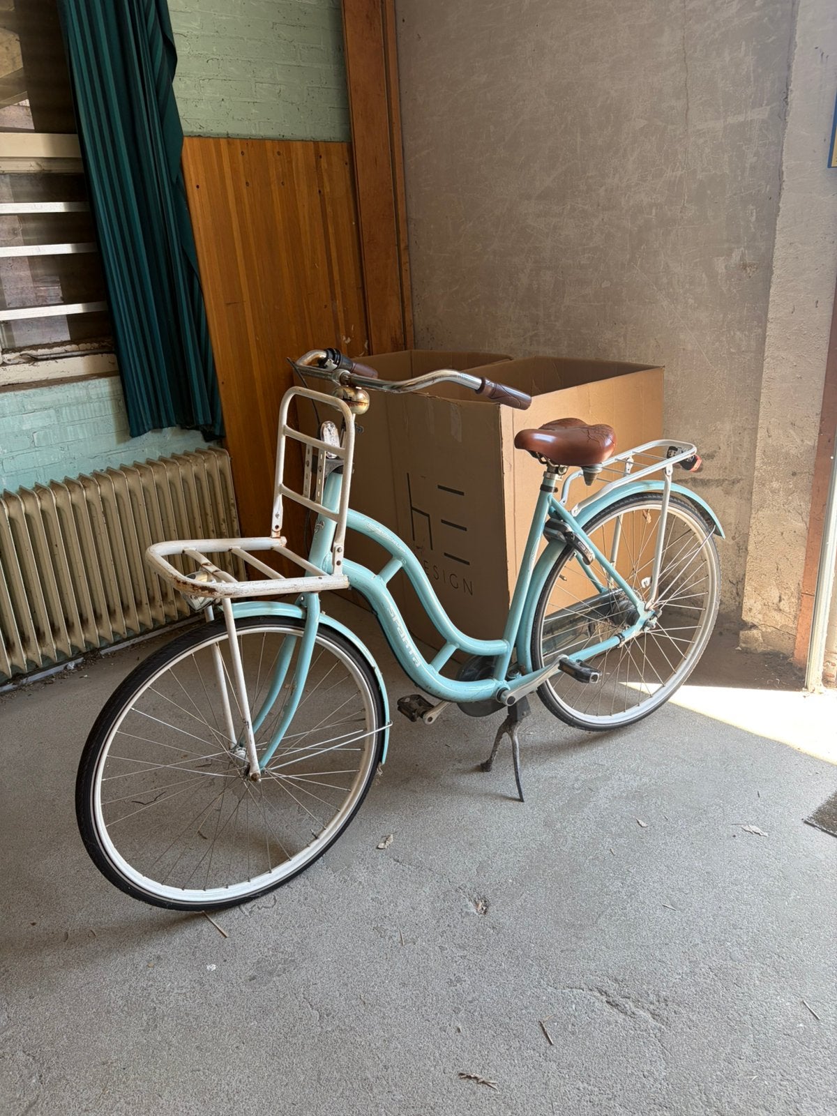 Sparta dames fiets, Ophalen, 2 zitjes, Sparta, Gebruikt