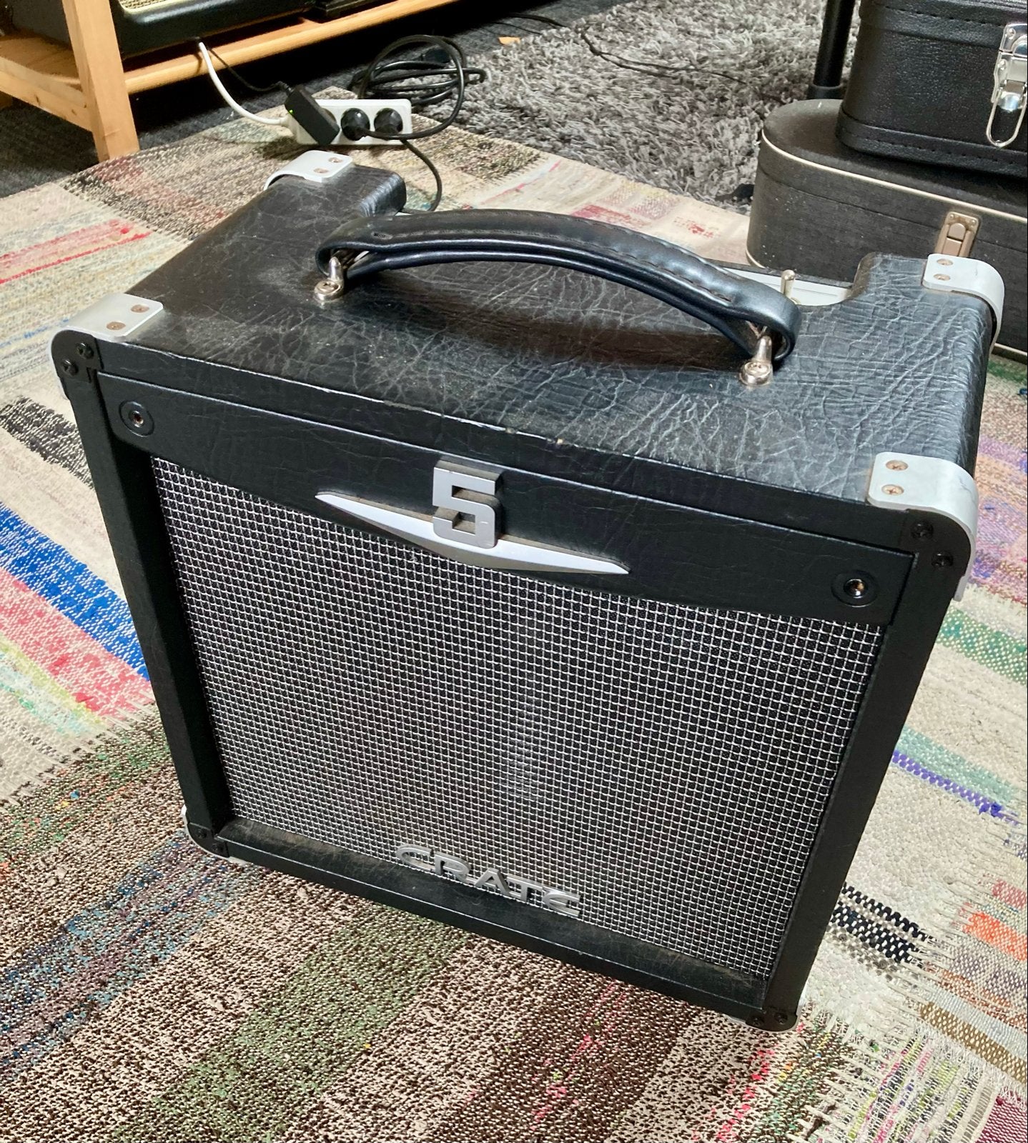 Crate 5 Watt Gitaarversterker Vintage 2007, Verzenden, Gebruikt, Gitaar, Minder dan 50 watt