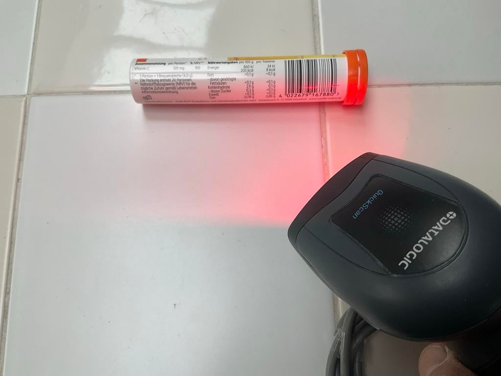 Datalogic QuickScan QD2430 Barcodescanner USB, Ophalen of Verzenden, Zo goed als nieuw, Barcodescanner, MacOS