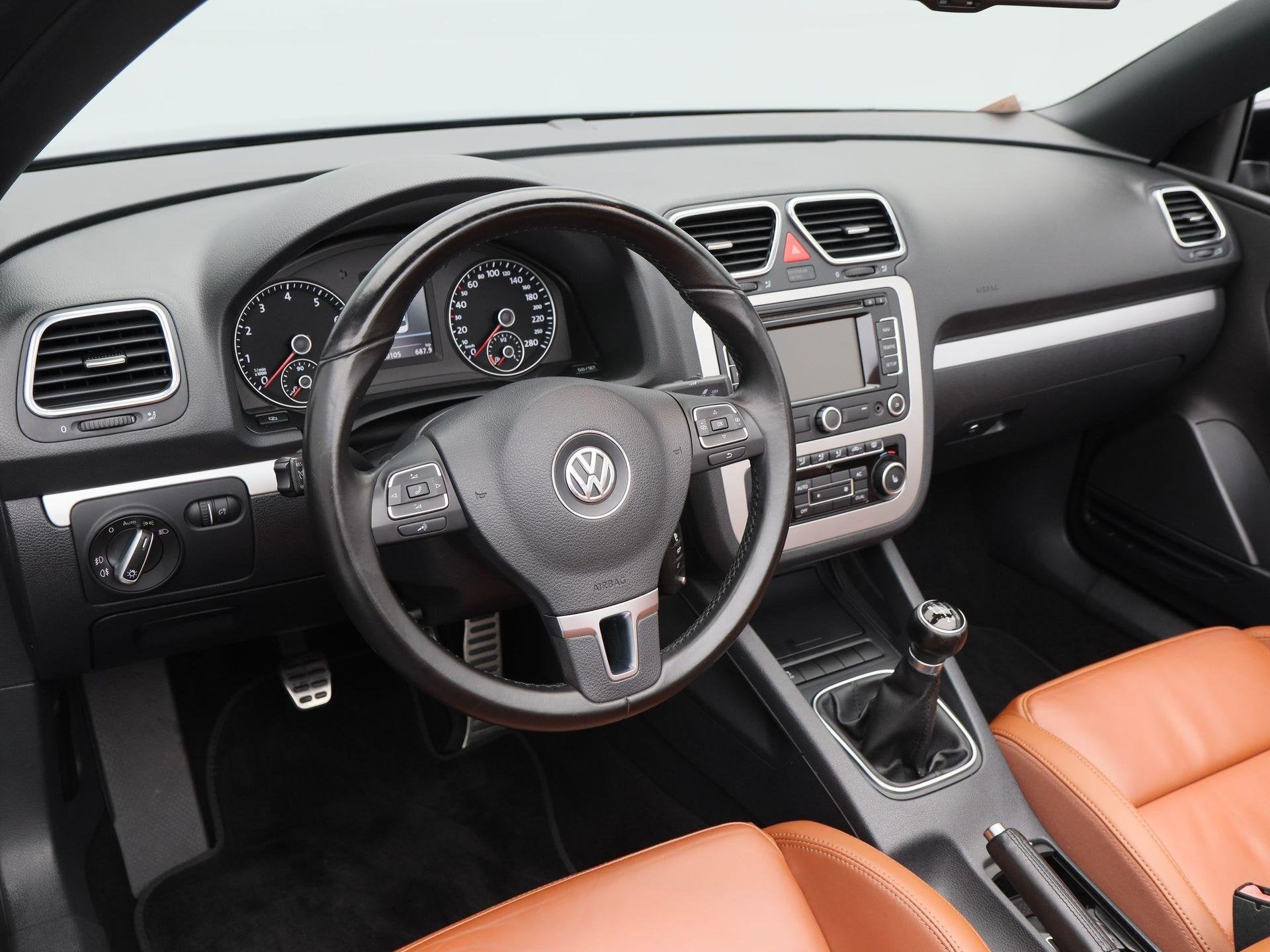 Volkswagen Eos 1.4 TSi Highline | Cruise Control | Bruin Led, Auto's, Voorwielaandrijving, Stof, Gebruikt, 748 kg