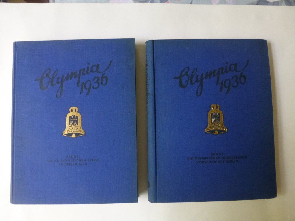Plaatjesalbums Olympia 1936 Berlijn Garmisch (Adolf Hitler), Ophalen of Verzenden, Zo goed als nieuw, Plaatjesalbum