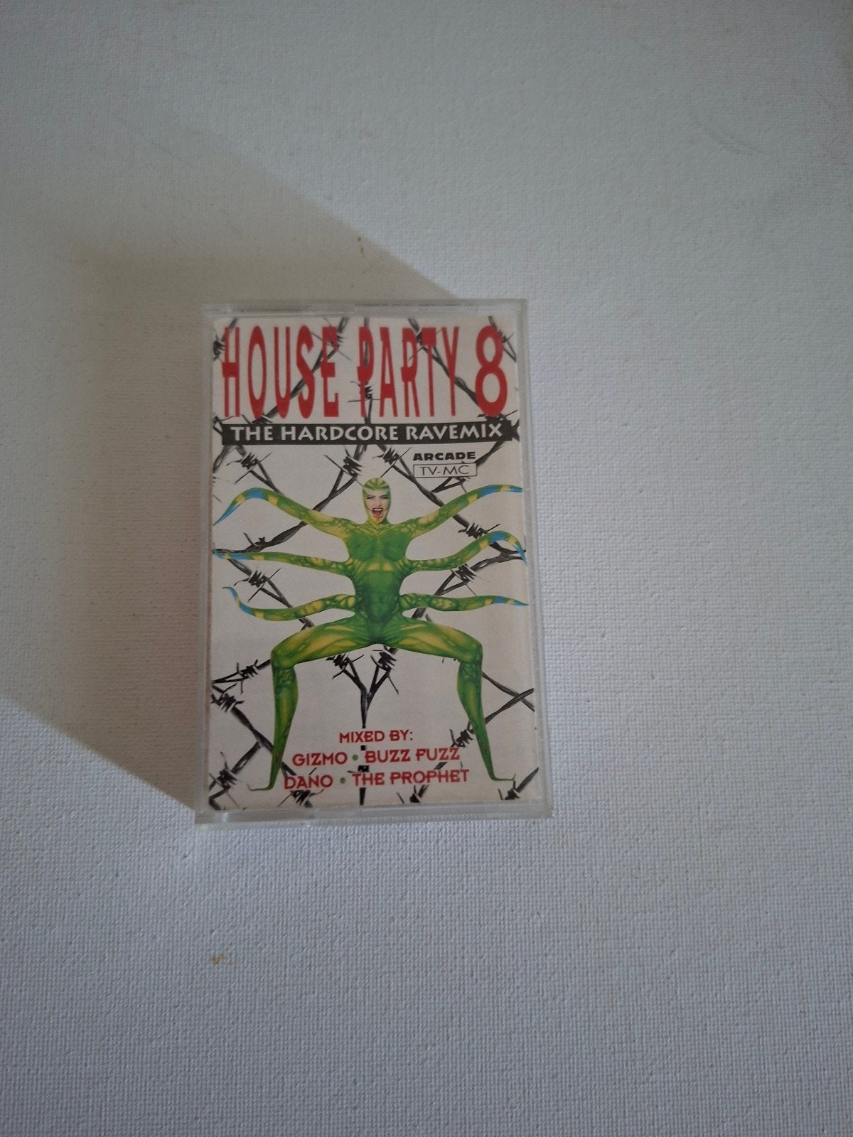 House Party 8: The Hardcore Ravemix Cassette, Cd's en Dvd's, Gebruikt, 1 bandje, Dance, Ophalen of Verzenden
