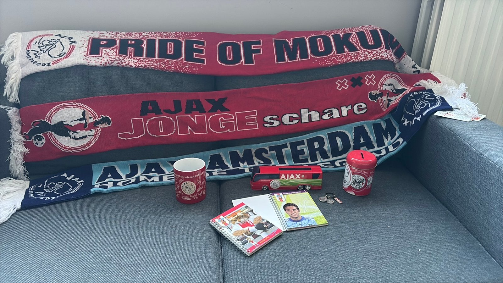 Ajax spullen, Verzamelen, Sportartikelen en Voetbal, Ophalen of Verzenden, Gebruikt, Ajax, Overige typen