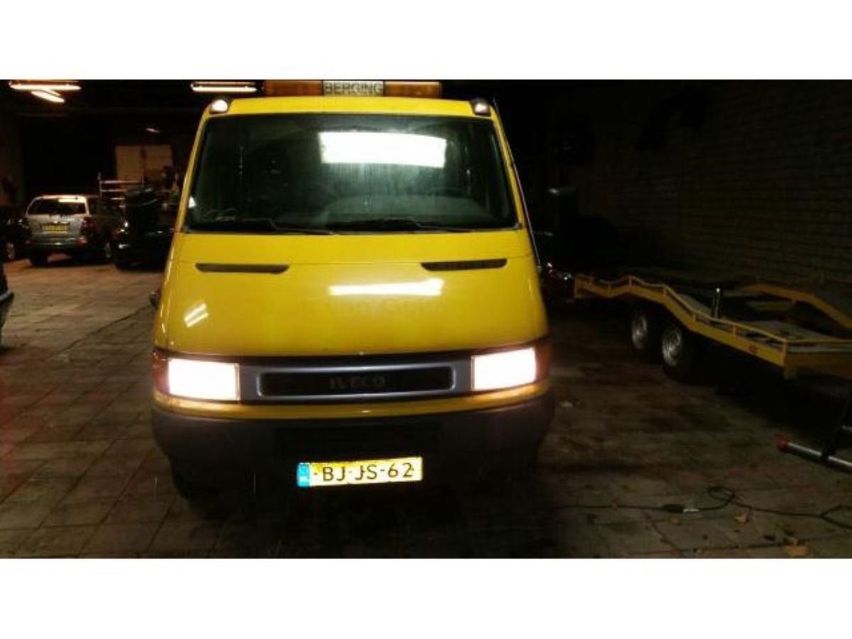 Iveco 50C 6-bak dubbelcabine, Auto's, Bestelauto's, Euro 2, Gebruikt, 4 cilinders, Iveco