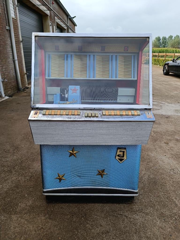 jupiter 104 Stereo (1960) jukebox, Verzamelen, Automaten | Jukeboxen, Ophalen, Gebruikt, 1950 tot 1960, Seeburg