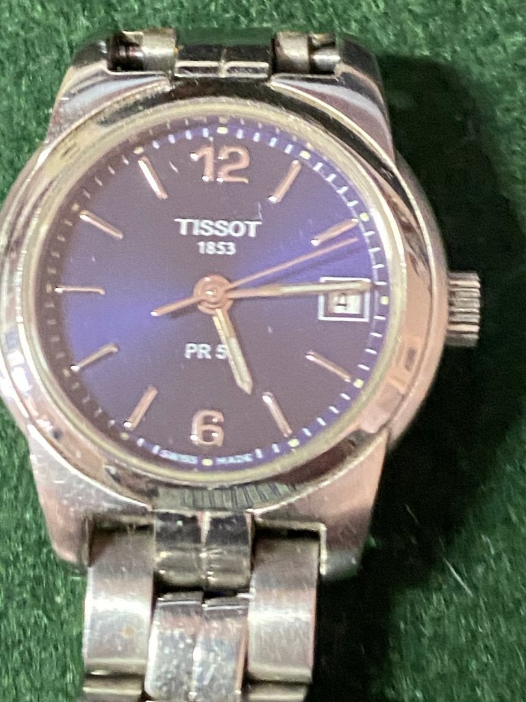 Tissot horloge, Staal, Met bandje, Tissot, Polshorloge