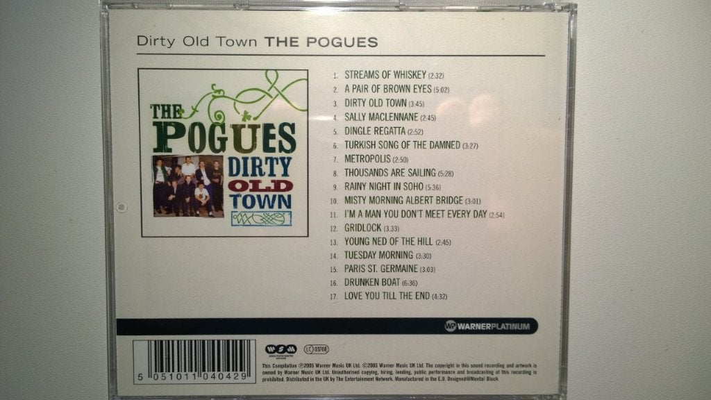 The Pogues - Dirty Old Town, Ophalen of Verzenden, Zo goed als nieuw, Poprock, Album