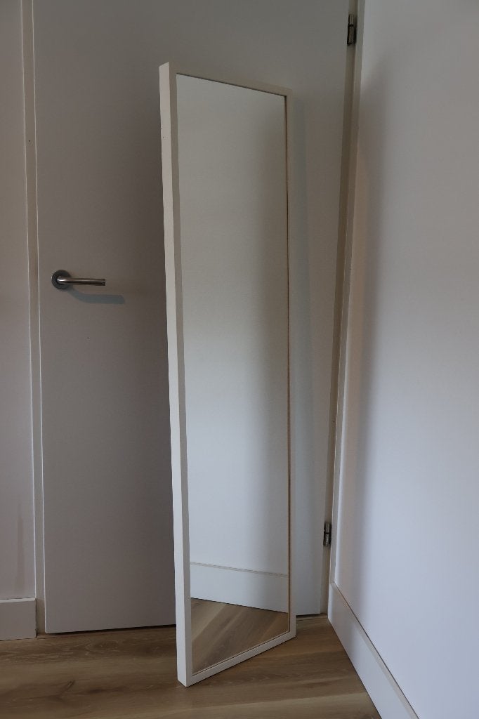 IKEA STAVE spiegel 40 x 160 cm grote passpiegel, Minder dan 50 cm, Gebruikt, Ophalen of Verzenden, 150 tot 200 cm