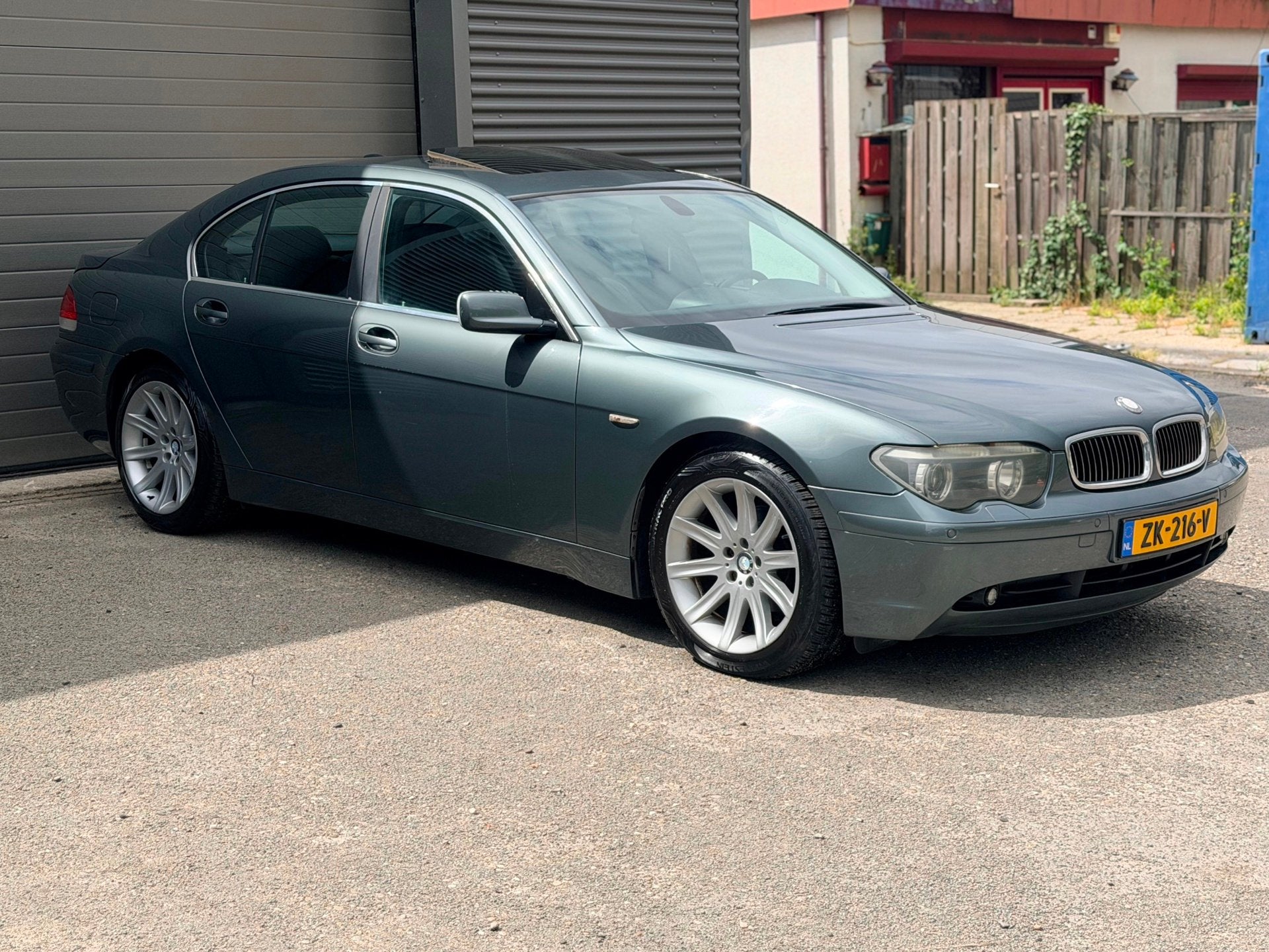 BMW 7-serie 730i Executive, Auto's, Automaat, Gebruikt, 2000 kg, Leder en Stof