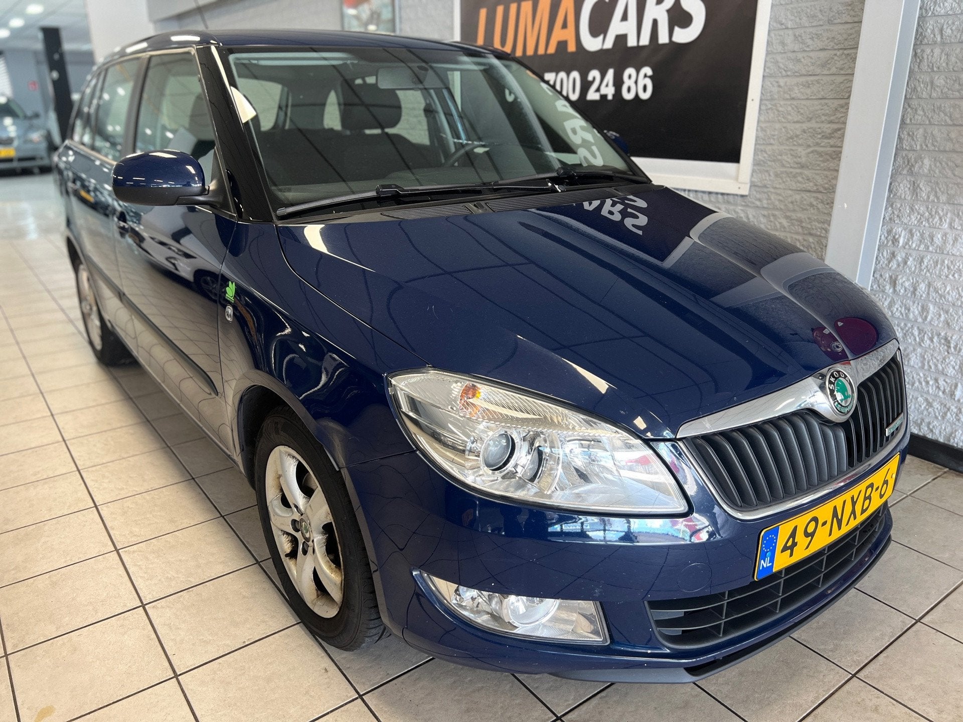 Skoda Fabia Combi 1.2 TDI Greenline | Cruise | Trekhaak |, Voorwielaandrijving, Euro 5, 1199 cc, Blauw