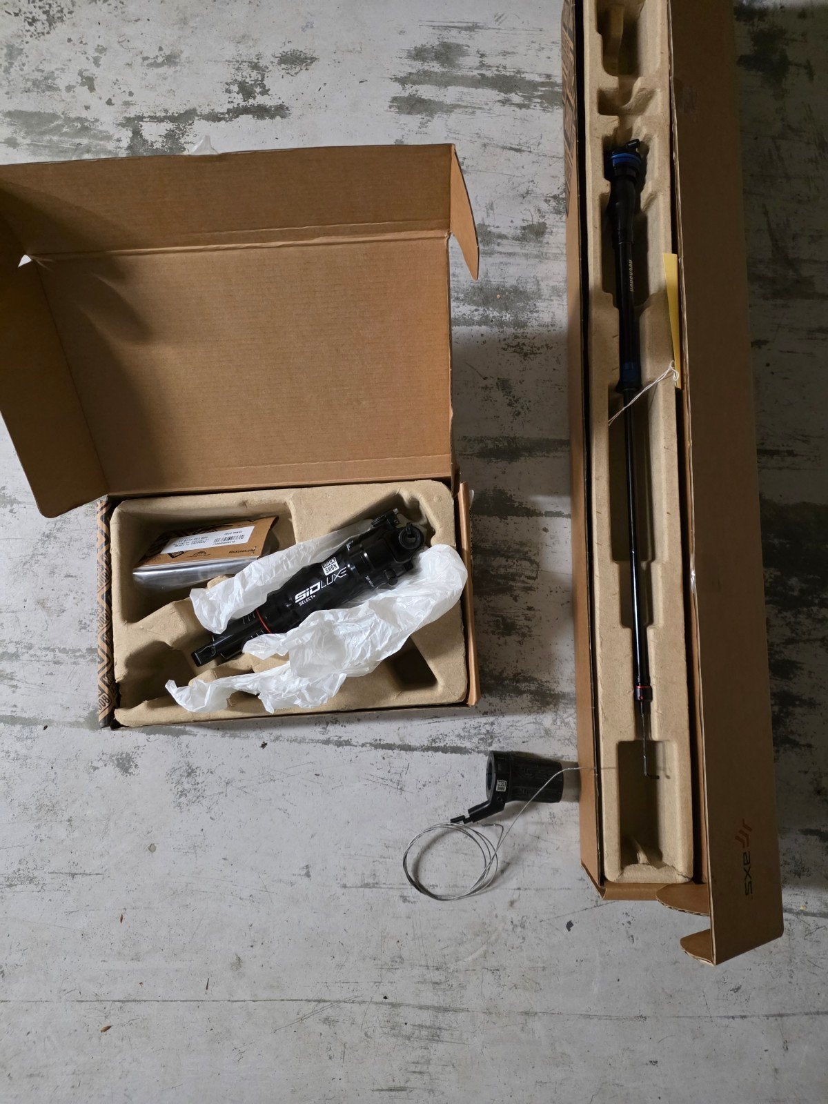 Rockshox sid select plus 3p set voordemper en achtervering, Fully, Ophalen of Verzenden, Zo goed als nieuw, Overige merken