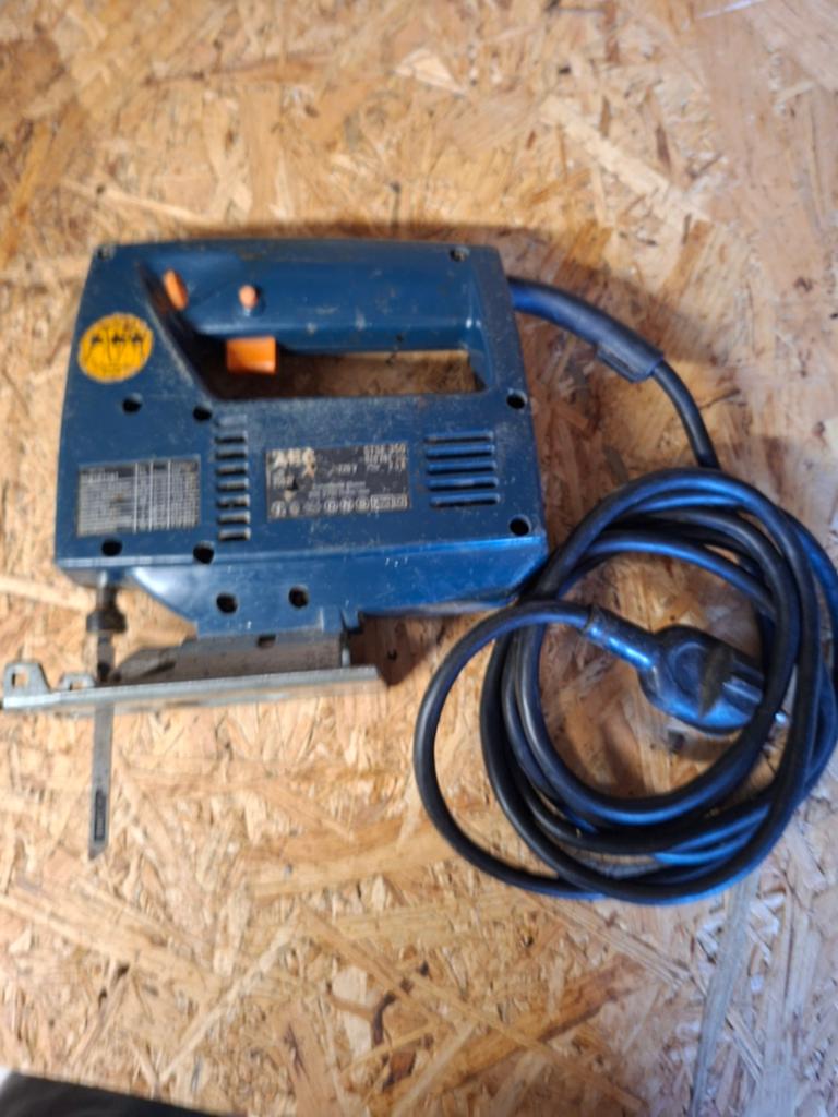 AEG STSE-350 Decoupeerzaag - Krachtig en Betrouwbaar, Doe-het-zelf en Verbouw, Ophalen, AEG, Gebruikt, Decoupeerzaag