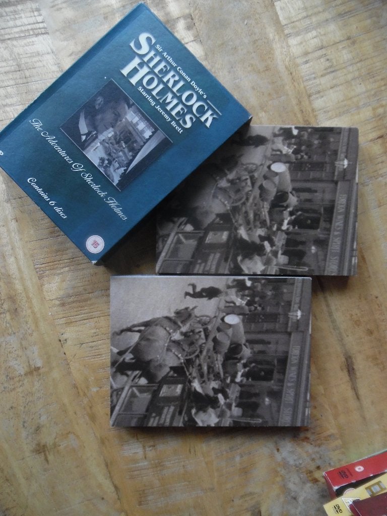 BRITISH CLASSIC DETECTIVE - SHERLOCK HOLMES - JEREMY BRETT, Vanaf 12 jaar, Ophalen of Verzenden, Gebruikt, Overige gebieden