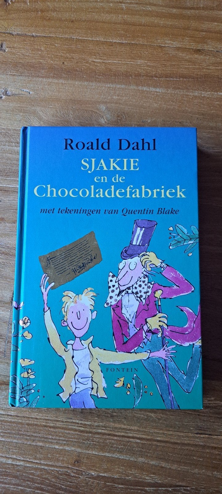 Roald Dahl - Sjakie en de chocoladefabriek, Boeken, Roald Dahl, Fictie algemeen, Ophalen of Verzenden, Zo goed als nieuw
