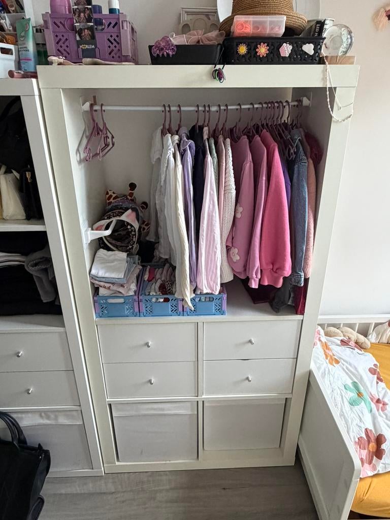 KALAX IKEA 6 vakken, Ophalen, Zo goed als nieuw, 25 tot 50 cm, 150 tot 200 cm