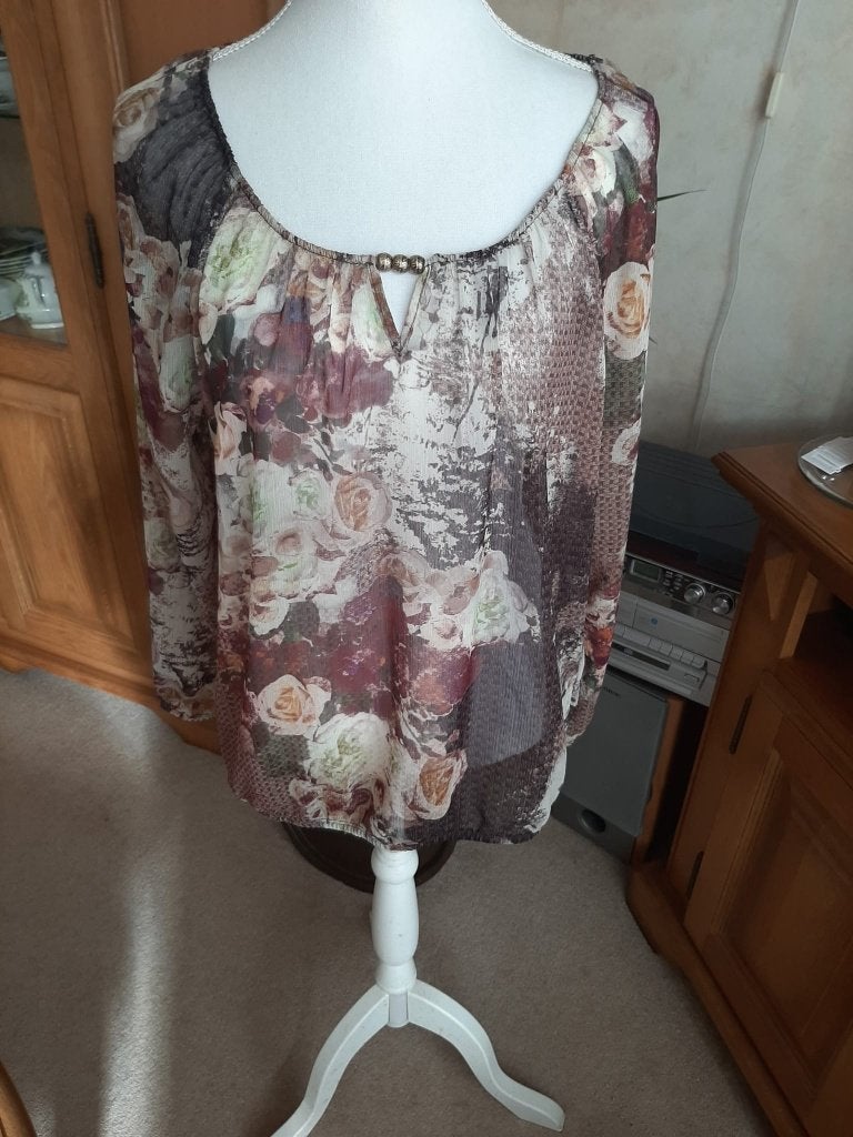 Shirt (4), Ophalen of Verzenden, Nieuw, Maat 42/44 (L), Lange mouw