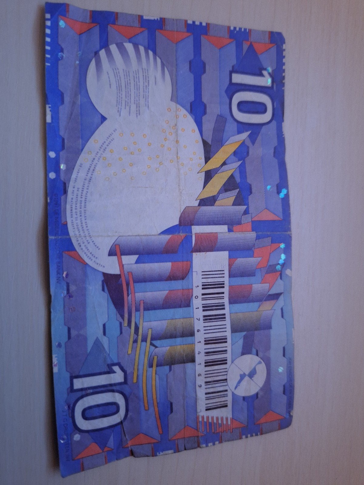 TIEN GULDEN, Ophalen of Verzenden, 10 gulden