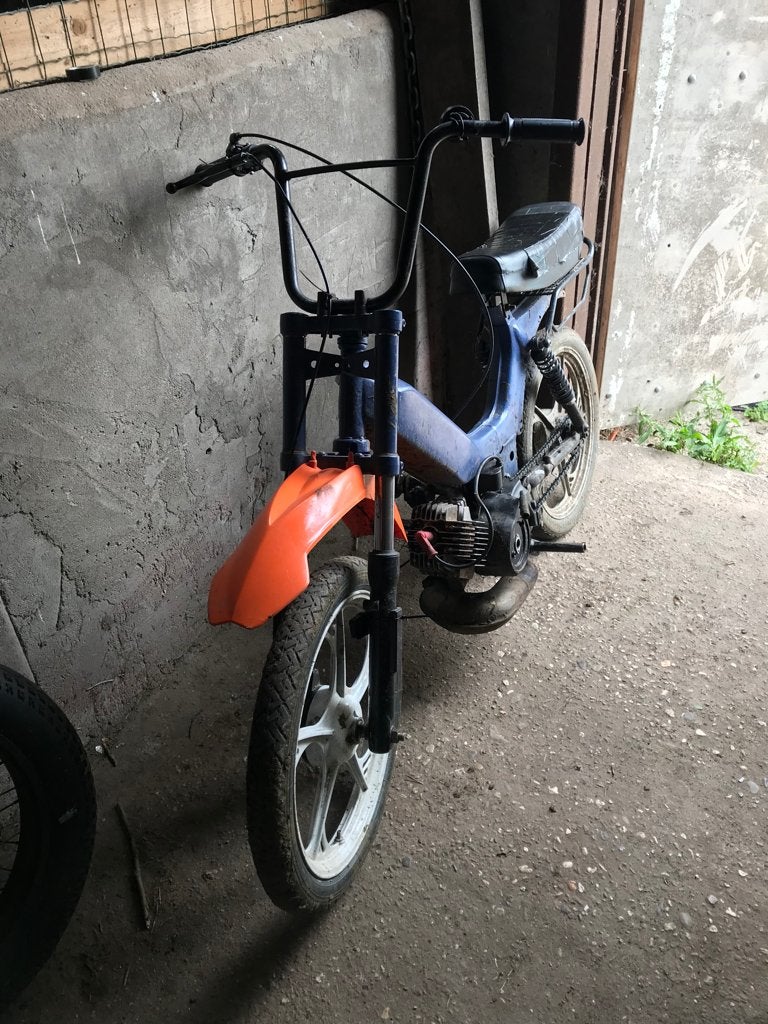 Tomos 70cc ruilen voor zip fram met slecht blok of zo, Fietsen en Brommers, Ophalen, Gebruikt, 70 cc, Standard