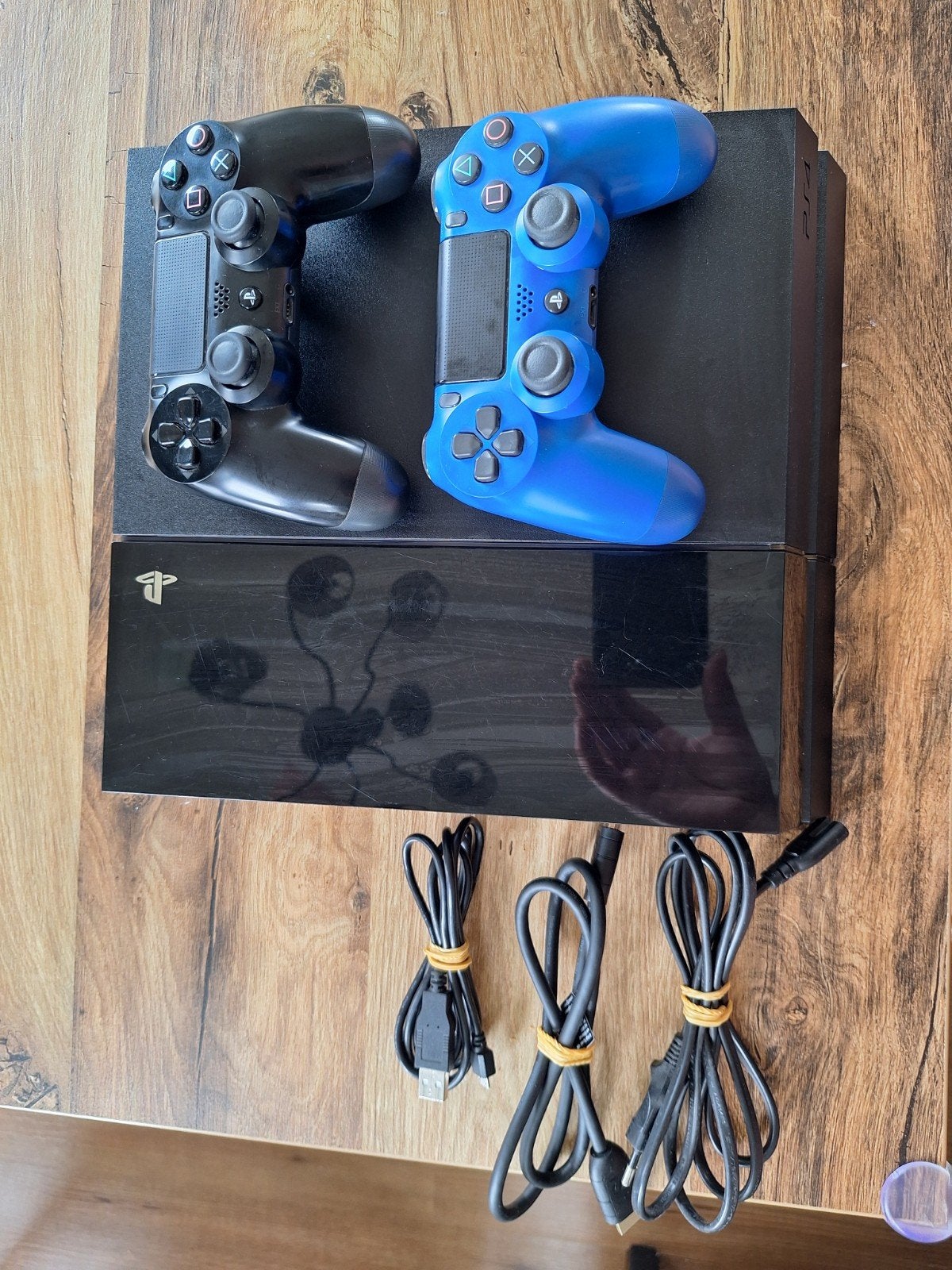 Ps4 500GB + 2 controllers, Spelcomputers en Games, Spelcomputers | Sony PlayStation 4, Ophalen, Met 2 controllers, Original, 500 GB