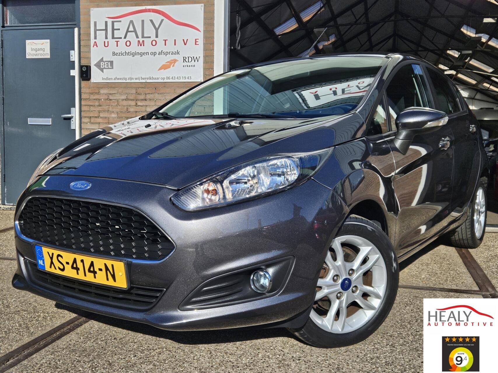 Ford Fiesta 1.25|Airco|Trekhaak|69dkm|2016|, 82 pk, Bedrijf, Handgeschakeld, 19 km/l