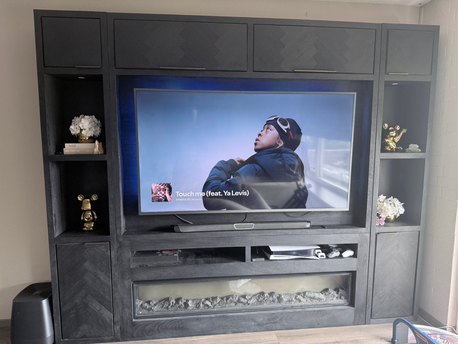Cinewall, Huis en Inrichting, Ophalen, Zo goed als nieuw, 25 tot 50 cm, 200 cm of meer