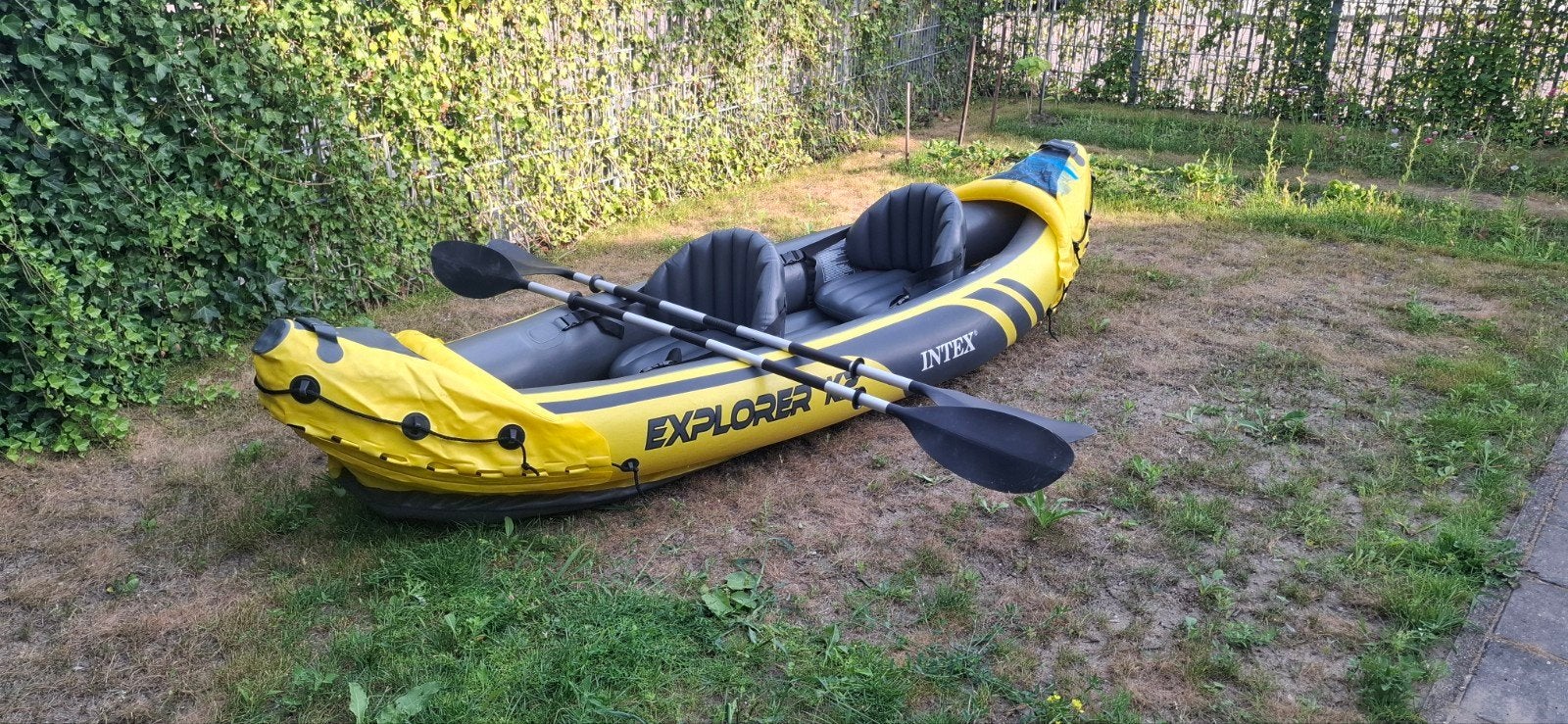 opblaasbare kayak / kano intex explorer K2, Watersport en Boten, Kano's, Opblaasbaar, Overige typen, Twee personen, Ophalen of Verzenden