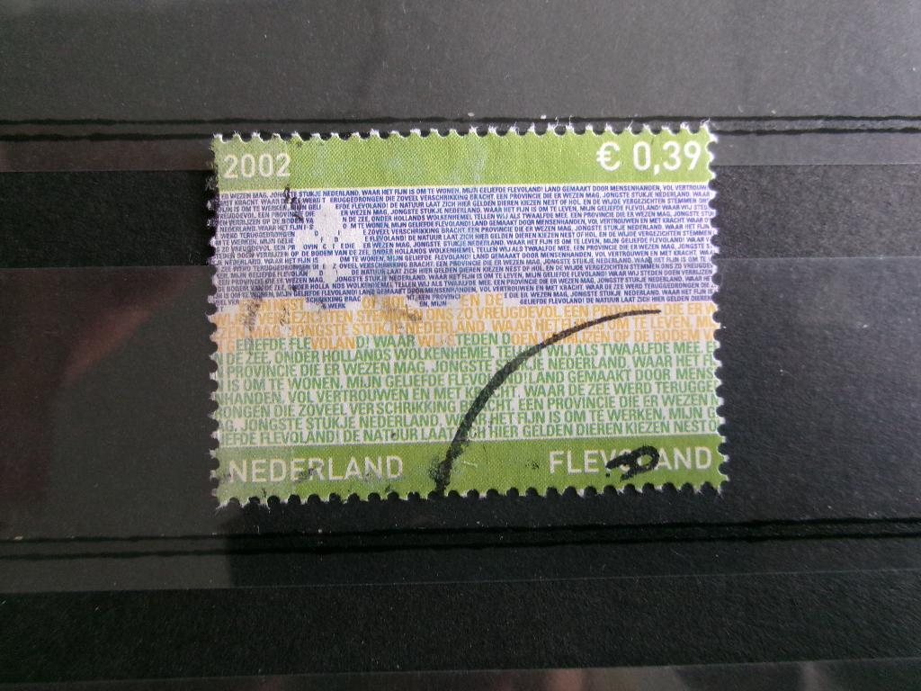 2002 - flevoland (845c), Postzegels en Munten, Verzenden, Gestempeld