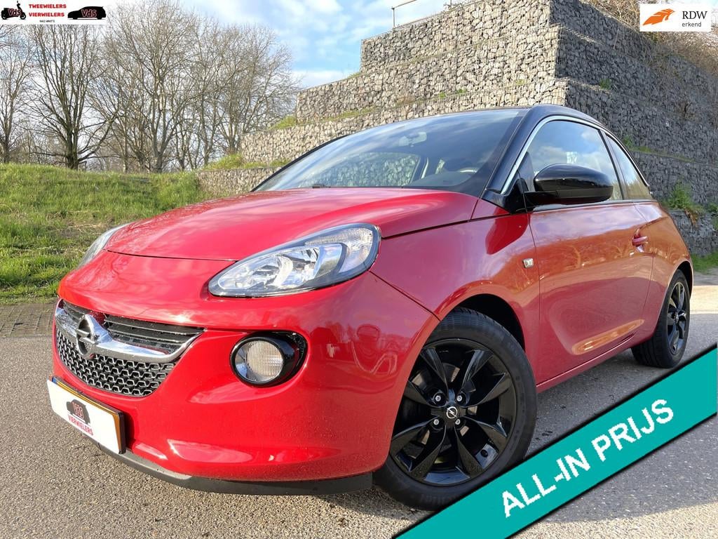 Opel ADAM 1.4 JAM | CarPlay | Stuur+Stoelverwarming | Airco, Auto's, Opel, Gebruikt, 4 cilinders, 4 stoelen, Bedrijf