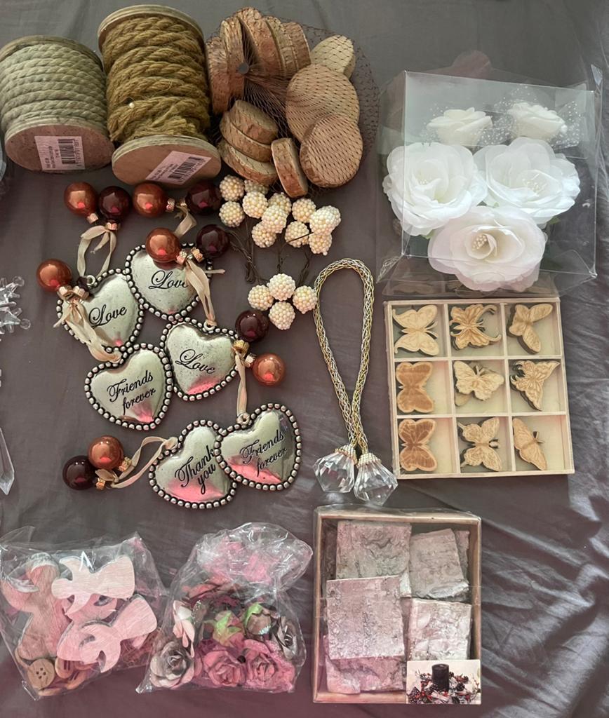 Enorm veel knutselspullen kransen maken, Hobby en Vrije tijd, Knutselen, Ophalen of Verzenden, Nieuw