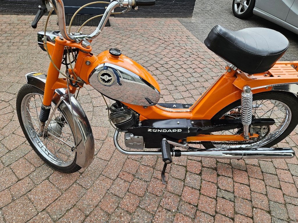 Zundapp Automaat Oranje 1974., Fietsen en Brommers, Brommers | Zundapp, Ophalen, Gebruikt, Overige modellen, Maximaal 45 km/u