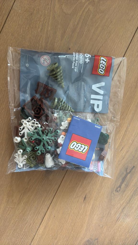Lego winter fun vip 40610, Ophalen of Verzenden, Nieuw